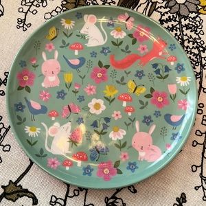 Set of super cute 🐰🐥🌸💐🌺🦋 dishes (plate, bowl and cup) ✨